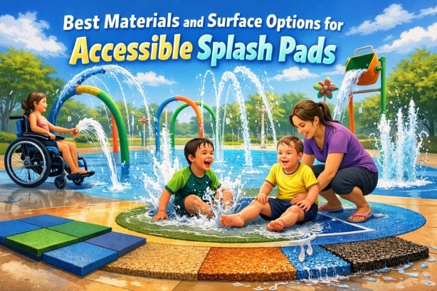You are currently viewing Best Materials and Surface Options for Accessible Splash Pads